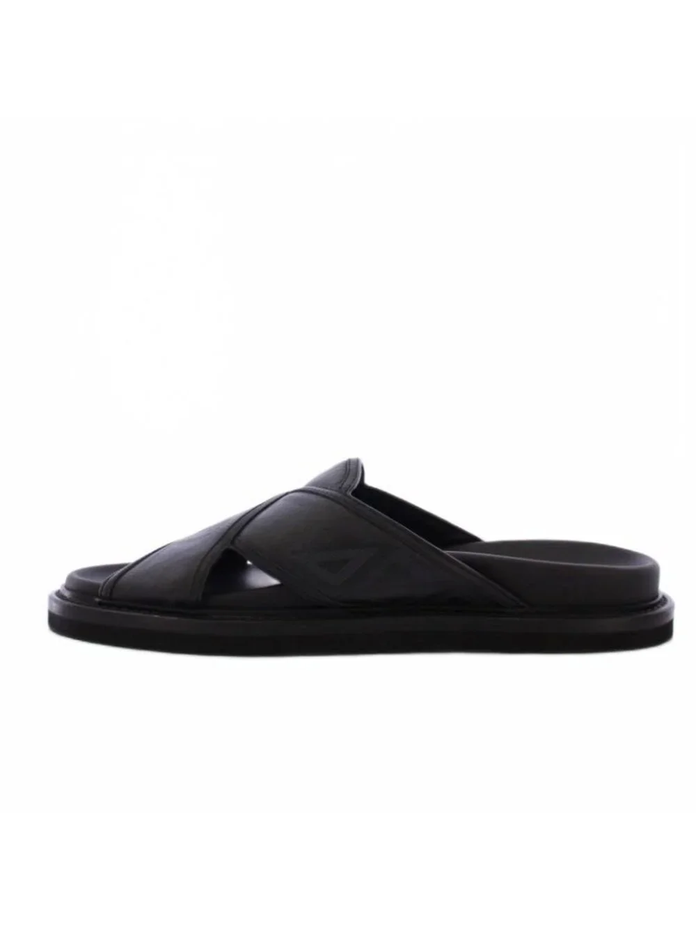 Dior Homme Diamond Logo Sandals Slippers 43 Black - Picture 2 of 7